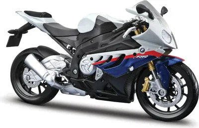 Image de Maisto - Moto avec support, BMW S 1000 RR, 1:12
