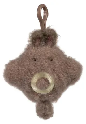 Produktbild von Pokémon Center Wiesor (Sentret) Kleine Freunde Plüsch-Schlüsselanhänger