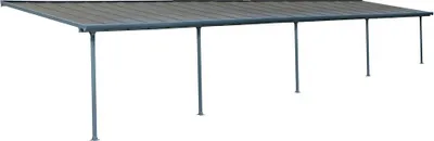 Produktbild von Palram - Canopia Aluminium Terrassenüberdachung Feria Anthrazit 295x1220x305 cm
