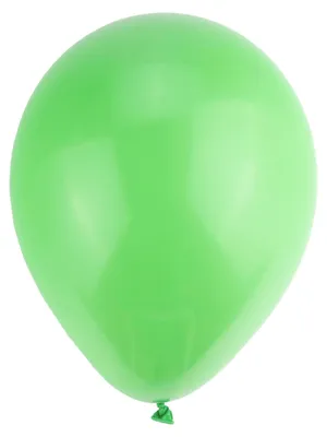 Produktbild von 50 grüne Luftballons aus Naturkautschuklatex, Ø36cm, für Luft- und Heliumfüllung