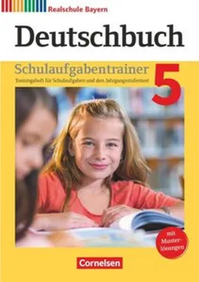 Obrázek produktu pro Deutschbuch - Realschule Bayern 5. Jahrgangsstufe - Schulaufgabentrainer mit Lösungen