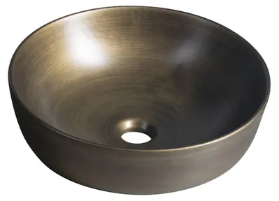 Produktbild von Sapho PRIORI Keramik-Waschtisch Ø 41,5 cm, Bronze