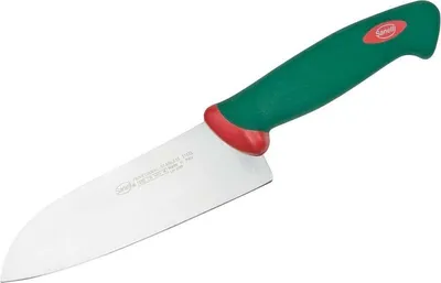 Produktbild von Santoku-Messer, ergonomischer Griff, Klingenlänge 16 cm