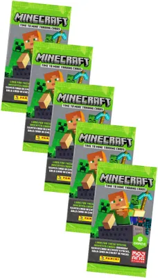 Produktbild von Minecraft 2 Karten Time To Mine - Minecraft Trading Cards (2022) - 5 Booster