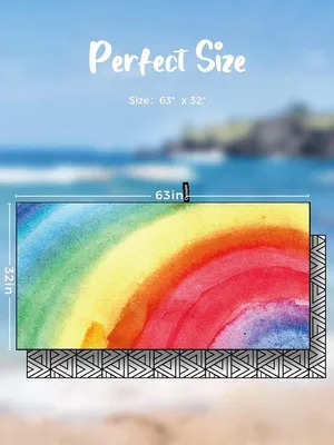 Produktbild von Famanu Mikrofaser Strandlaken – groß 160 x 80 cm, schnell trocknend, leicht und pflegeleicht