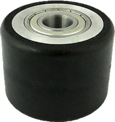 Produktbild von Rolle für Palettenwagen Hubwagen d=80mm Breite 60mm, mit Kugellager (RAG-80-60)