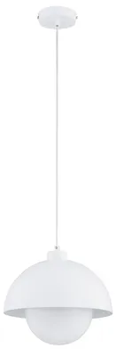 Zdjęcie produktu dla Lampa wisząca KUGER biała 1xE27x15W metal wym:85x27x27cm IP20 Alfa