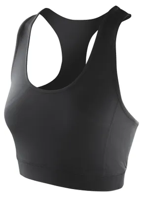 Produktbild von Spiro - "Impact Softex" Kurzes Top für Damen FK1779 (XXL) (Schwarz)