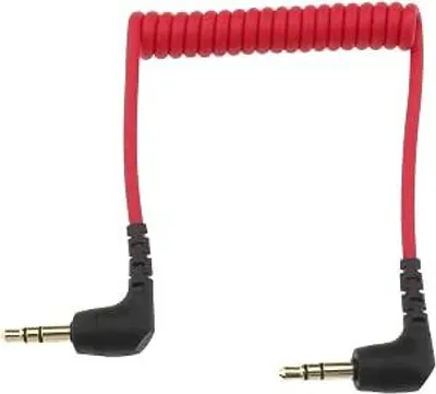 Imagen del producto de Cable de micrófono de 3,5 mm TRS - Cable auxiliar de audio estéreo - Cable de conexión para micrófono y equipos de audio