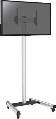 Produktbild von Rollbarer Bildschirmständer für Fernseher, Größe 32'' - 75'' - Höhe 240 cm - Neigbar