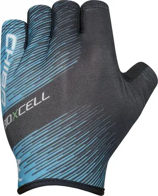Produktbild von CHIBA BioXCell Tan Through - Radhandschuhe türkis/schwarz, M, atmungsaktiv, g...