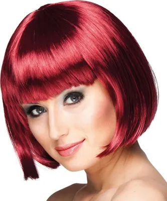 Produktbild von Damen Perücke Cabaret mahagoni