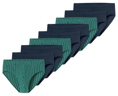 Produktbild von Schiesser 9er Pack 95/5 Essentials Mini Slip / Unterhose Elastisch für optimalen Tragekomfort, Bequemer Softbund passt sich perfekt an, Atmungsaktive Single-Jersey-Qualität
