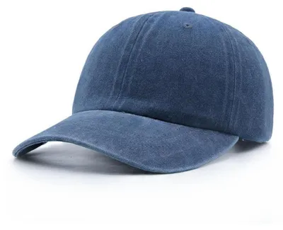Productafbeelding van Baseballetje, dames en heren, verstelbaar, katoen, marineblauw, one size