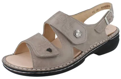 Produktbild von FINN COMFORT Milos Damen Sandale beige Glattleder - Größe: 40