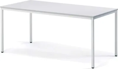 Produktbild von Konferenztisch 1600x720x700mm Platte lichtgrau Gestell lichtgrau
