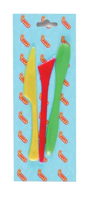 Produktbild von Jovi Modellierwerkzeuge Blister mit 3 Stück, sortiert