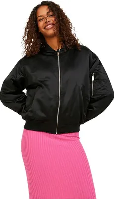 Obrázok produktu pre Jack & Jones 12224679_2161_L, Bombera, Uni, Dospelý, Zips, Polyester, Čierna