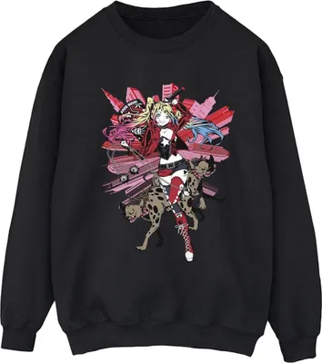 Produktbild von DC Comics - Sweatshirt für Damen BI9456 (L) (Schwarz)