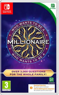 Produktbild von Nintendo Games Switch Who Wants To Be A Millionaire? (code In A Box) PAL PAL