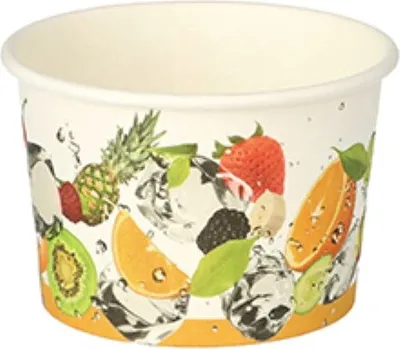 Immagine prodotto di Coppa gelato in cartone Papstar 125ml frutta