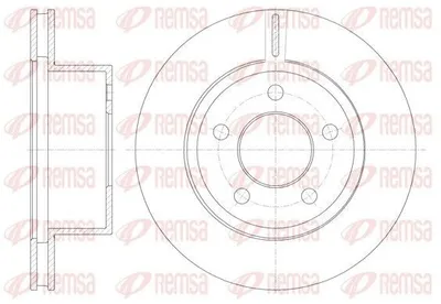 Produktbild von 2x REMSA Bremsscheibe 6886.10 vorne für JEEP GRAND CHEROKEE II (WJ WG) 280mm