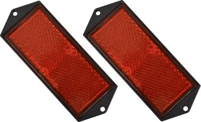 Produktbild von Carpoint Reflektor Rot 104x40mm 2 Stück
