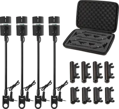 Produktbild von Lixada Angel-Swinger-Set, Karpfenangeln, Bissanzeiger, Swinger, digitaler Angelalarm, LED-Bissanzeiger, beleuchteter Swinger-Angelgeraet