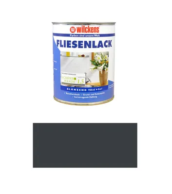 Produktbild von Wilckens 750 ml Fliesenlack Anthrazitgrau Glänzend