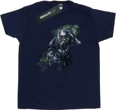 Produktbild von Marvel - T-Shirt für Herren BI15470 (L) (Marineblau)