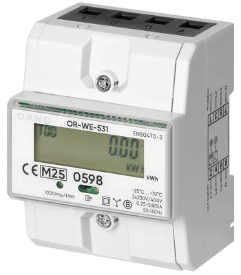 Productafbeelding van 3-fase elektriciteitsmeter 80a midden 4.3