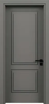 Produktbild von Designer Graue Holztür Stilvolle Haustüren Moderne Innentüren