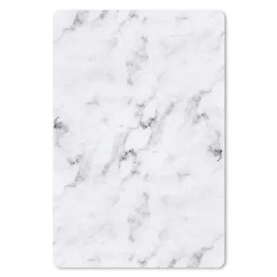 Produktbild von MuchoWow® Mauspad Mousepad Marmor - Luxus - Weiß - Grau - Marmoroptik 40x60 cm - Mousepads - Maus Mat - Pad - Mausunterlage - Schreibtisch Accesoire