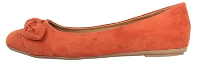 Produktbild von Fitters Footwear Claire Ballerinas in Übergrößen Orange 2.589647 Rust große Damenschuhe