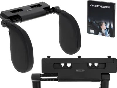 Obrázok produktu pre KIK KX5705 Opierka hlavy do auta, nastaviteľná čierna