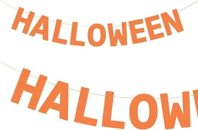 Produktbild von Halloween-Banner 2 5m Orange