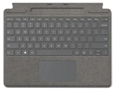 Immagine prodotto di Microsoft Surface Pro Signature Keyboard Platino Layout ITA Alcantara
