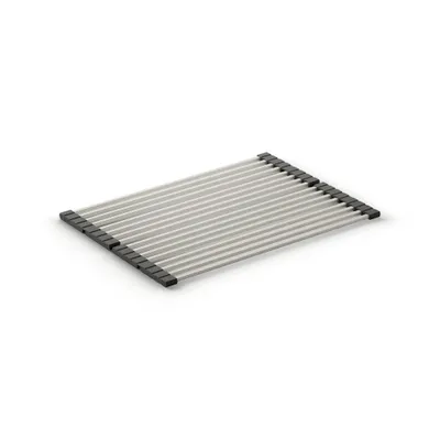 Produktbild von FILO faltbares Abtropfgitter aus Edelstahl und Silikon / 325 x 450 mm / Zubehör / Abtropfmatte