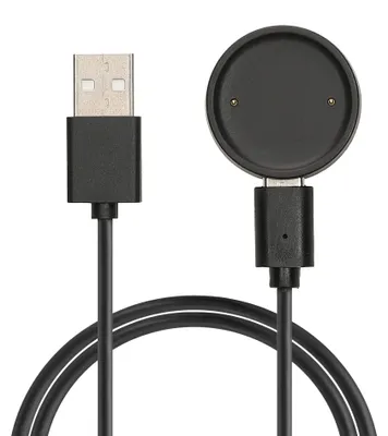 Produktbild von kwmobile USB Kabel Charger kompatibel mit Amazfit Bip 6 / Amazfit Active 2 (A2437) / Active 2 Square (A2434) Ladekabel - Smart Watch Ersatzkabel -