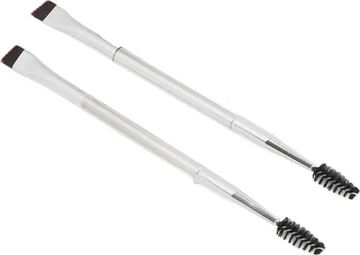 Image de Pinceau à sourcils à double extrémité,Pinceau à sourcils en spirale,Pinceau à sourcils angulaire,Pinceau à cils à double extrémité,Pinceau à sourcils,Pinceau à cils pour sourcils