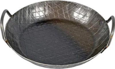 Produktbild von TURK Servierpfanne schmiedeeisern mit 2 Griffen und extra hohem Rand Ø28cm schwarz
