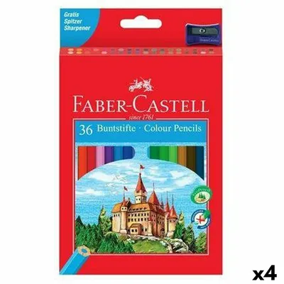 Produktbild von Buntstifte Faber-Castell Bunt (4 Stück)