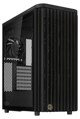 Produktbild von ASUS ProArt PA401 - Wood Edition - mid tower - ATX - Seitenteil mit Fenster (gehärtetes Glas)