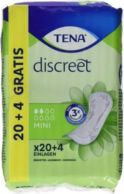 Immagine prodotto di Tena Discreet Mini Einlagen 24ST