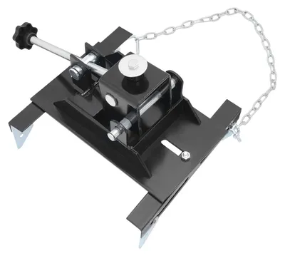 Image de Adaptateur pour cric de boîte de vitesses - Embout de cric - Capacité de charge : 500 kg - Réglable - Universel, compatible avec les supports de 3 cm - Noir