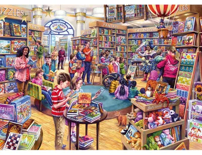 Productafbeelding van GIBSONS Puzzelstukjes Draaibank 1000 DLC