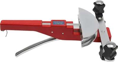 Immagine prodotto di Tagliatubi portatile, curvatubi manuale, 7 lame per curvare i tubi, angolo di 90°, rosso