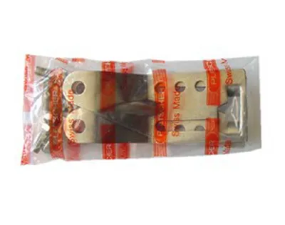 Produktbild von Pletscher 51697.00 Strebenendplatten verstellbar, für Scheibenbremsen, silber (1 Stück)