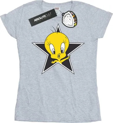 Obrázek produktu pro Looney Tunes - dámské tričko "Tweety Pie Star" BI26818 (XXL) (Grey)