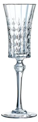 Image de 4 flûtes 15 cl Lady Diamond - Cristal d'Arques